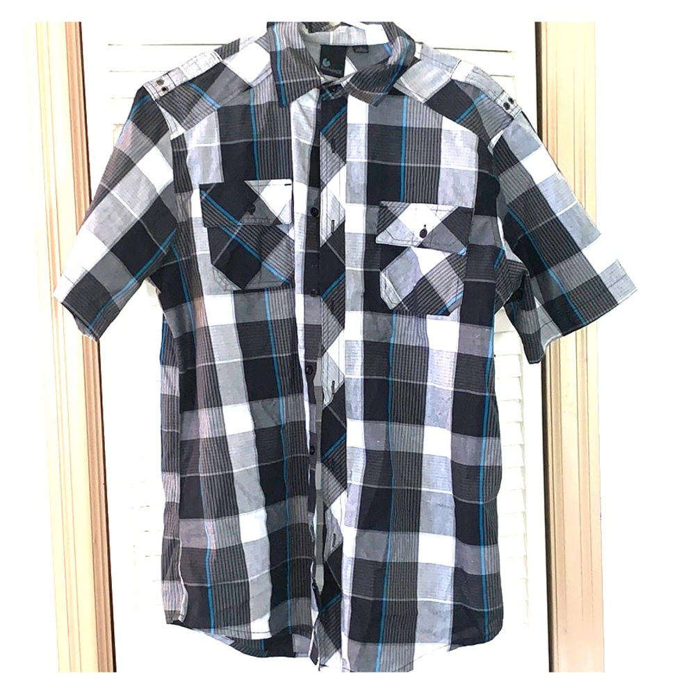 New Burnside button down short sleeve w/ tags.
